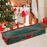 Maxbell Gift Wrap Organizer Bag Wrapping Paper Storage Container for Christmas Gifts Green