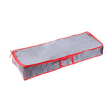 Maxbell Gift Wrap Organizer Bag Wrapping Paper Storage Container for Christmas Gifts Gray