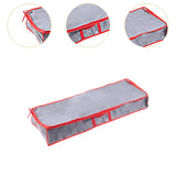 Maxbell Gift Wrap Organizer Bag Wrapping Paper Storage Container for Christmas Gifts Gray