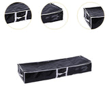 Maxbell Gift Wrap Organizer Bag Wrapping Paper Storage Container for Christmas Gifts Black White