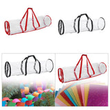 Maxbell Christmas Wrapping Paper Storage Bag with Zipper Storage Wrap Organiser Red
