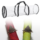 Maxbell Christmas Wrapping Paper Storage Bag with Zipper Storage Wrap Organiser Black