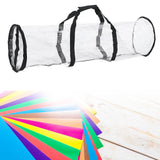Maxbell Christmas Wrapping Paper Storage Bag with Zipper Storage Wrap Organiser Black