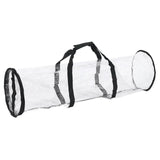 Maxbell Christmas Wrapping Paper Storage Bag with Zipper Storage Wrap Organiser Black