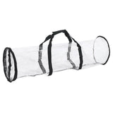 Maxbell Christmas Wrapping Paper Storage Bag with Zipper Storage Wrap Organiser Black