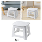 Maxbell Folding Step Stool Compact Foot Rest Stool Foldable Stools Sturdy Kids Stool 23cmx18cmx20cm