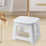 Maxbell Folding Step Stool Compact Foot Rest Stool Foldable Stools Sturdy Kids Stool 23cmx18cmx20cm