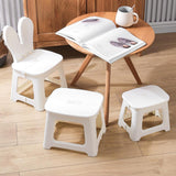 Maxbell Folding Step Stool Compact Foot Rest Stool Foldable Stools Sturdy Kids Stool 27.5cmx23.5cmx23cm