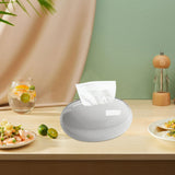 Maxbell Tissue Holder Napkin Dispenser Facial Tissue Holder for Bathroom Home Toilet White Double Layer