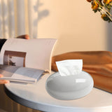 Maxbell Tissue Holder Napkin Dispenser Facial Tissue Holder for Bathroom Home Toilet White Double Layer