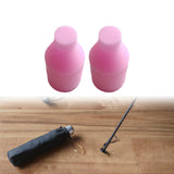 Maxbell 2Pcs Stick Umbrella Cover Kids Rain Umbrella Sleeve for Hiking Travel Indoor Pink