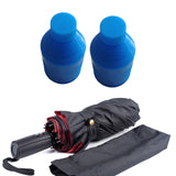 Maxbell 2Pcs Stick Umbrella Cover Kids Rain Umbrella Sleeve for Hiking Travel Indoor Blue