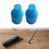 Maxbell 2Pcs Stick Umbrella Cover Kids Rain Umbrella Sleeve for Hiking Travel Indoor Sky Blue