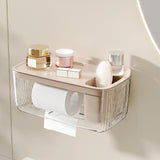 Maxbell Wall Mounted Bathroom Tissue Box Tissue Paper Holder for Home Restroom Hotel