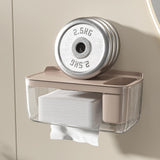 Maxbell Wall Mounted Bathroom Tissue Box Tissue Paper Holder for Home Restroom Hotel