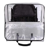 Maxbell Large Clear Duffle Bag Holder Carrier Organizer for Under Bed Traveling Toys