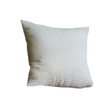 Maxbell Corduroy Pillow Cover 45x45 cm Modern Pillow Case for Bed Guest Room Bedroom White