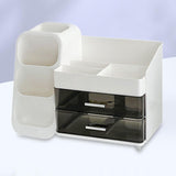 Maxbell Cosmetic Organizer Supplies Makeup Storage Box for Bathroom Bedroom Lipstick