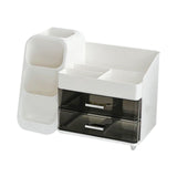 Maxbell Cosmetic Organizer Supplies Makeup Storage Box for Bathroom Bedroom Lipstick