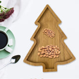 Maxbell Christmas Serving Tray Dish Serving Platter for Entertaining Kitchen Wedding Style B