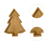 Maxbell Christmas Serving Tray Dish Serving Platter for Entertaining Kitchen Wedding Style B