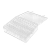 Maxbell Bead Organizer Box Mini Transparent for Hardware Small Items Nail Decoration