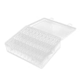 Maxbell Bead Organizer Box Mini Transparent for Hardware Small Items Nail Decoration