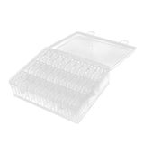 Maxbell Bead Organizer Box Mini Transparent for Hardware Small Items Nail Decoration