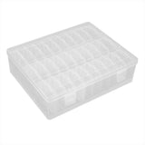 Maxbell Bead Organizer Box Mini Transparent for Hardware Small Items Nail Decoration