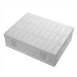 Maxbell Bead Organizer Box Mini Transparent for Hardware Small Items Nail Decoration