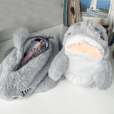 Maxbell Plush Pencil Case Pencil Pouch Plush Animal Stationery Pouch for Child Teens