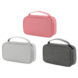 Maxbell Travel Cable Organizer Travel Case for Charger Hard Disk Digital Accessories Light Gray