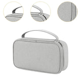 Maxbell Travel Cable Organizer Travel Case for Charger Hard Disk Digital Accessories Light Gray