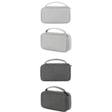 Maxbell Travel Cable Organizer Travel Case for Charger Hard Disk Digital Accessories Light Gray