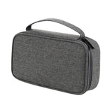 Maxbell Travel Cable Organizer Travel Case for Charger Hard Disk Digital Accessories Dark Gray