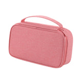 Maxbell Travel Cable Organizer Travel Case for Charger Hard Disk Digital Accessories Pink