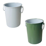 Maxbell Tea Dregs Drainage Bucket Detachable with Lids Bins for Kitchen Hotel Office green