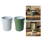 Maxbell Tea Dregs Drainage Bucket Detachable with Lids Bins for Kitchen Hotel Office green