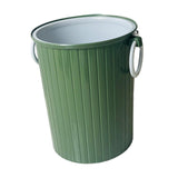 Maxbell Tea Dregs Drainage Bucket Detachable with Lids Bins for Kitchen Hotel Office green