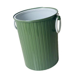 Maxbell Tea Dregs Drainage Bucket Detachable with Lids Bins for Kitchen Hotel Office green