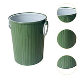Maxbell Tea Dregs Drainage Bucket Detachable with Lids Bins for Kitchen Hotel Office green