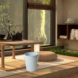 Maxbell Tea Dregs Drainage Bucket Detachable with Lids Bins for Kitchen Hotel Office gray