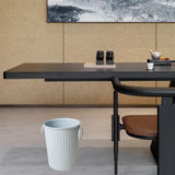 Maxbell Tea Dregs Drainage Bucket Detachable with Lids Bins for Kitchen Hotel Office gray