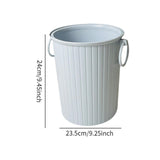Maxbell Tea Dregs Drainage Bucket Detachable with Lids Bins for Kitchen Hotel Office gray