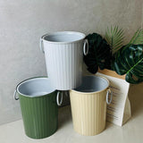 Maxbell Tea Dregs Drainage Bucket Detachable with Lids Bins for Kitchen Hotel Office gray