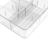 Maxbell Underwear Drawer Organzier Closet Organizers for Clothing Clothes Underpants 4 grids