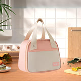 Maxbell Insulated Cooler Bag Portable Cooler Tote Bag for Camping Work Beach Outings Pink