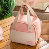Maxbell Insulated Cooler Bag Portable Cooler Tote Bag for Camping Work Beach Outings Pink