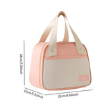 Maxbell Insulated Cooler Bag Portable Cooler Tote Bag for Camping Work Beach Outings Pink