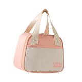 Maxbell Insulated Cooler Bag Portable Cooler Tote Bag for Camping Work Beach Outings Pink